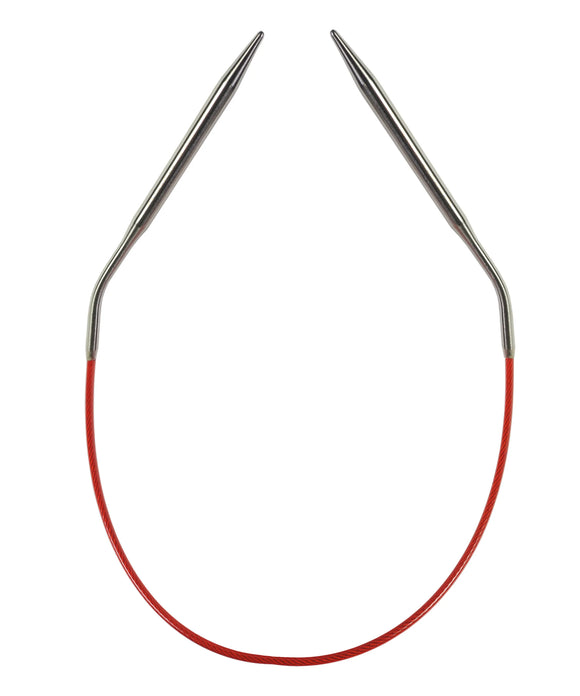 ChiaoGoo Red Steel Circulars - Fixed Shorties