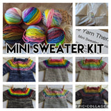 Yarn Therapist Mini Sweater Kits