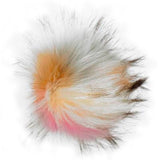 Snap-On Faux Fur Pompoms, Colour