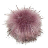 Snap-On Faux Fur Pompoms, Colour