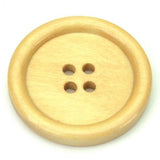 Button, wood, 23/25mm, four colours