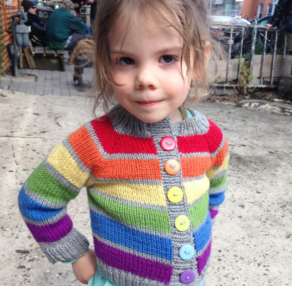 Sunshine, Lollipops & Rainbows Sweater Kit